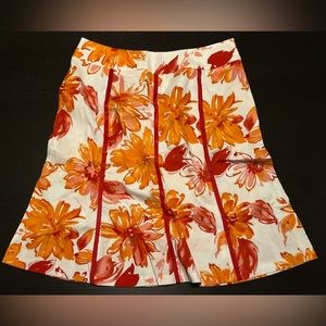 apt 9 patterned skirt